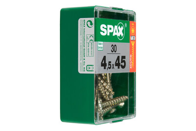 Image of Spax TRX Senkkopf gelb 4.5x45 M 30 Stk. bei JUMBO