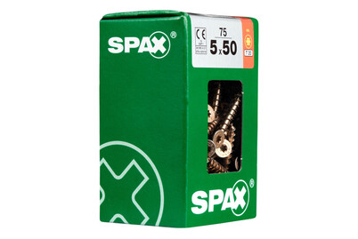 Image of Spax TRX Senkkopf gelb 5x50 mm L 75 Stück bei JUMBO