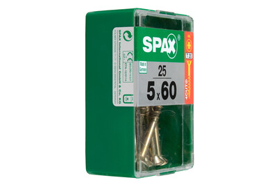 Image of Spax TRX Senkkopf gelb 5x60 M 25 Stk. bei JUMBO