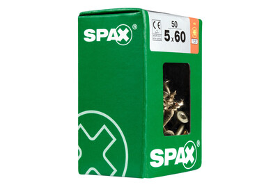 Image of Spax TRX Senkkopf silber 5x60 mm L 50 Stück bei JUMBO