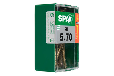 Image of Spax TRX Senkkopf gelb 5x70 M 20 Stk. bei JUMBO