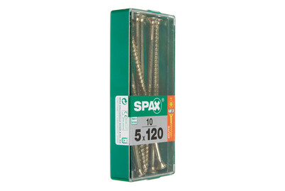 Image of Spax TRX Senkkopf gelb 5x120 M 10 Stk.