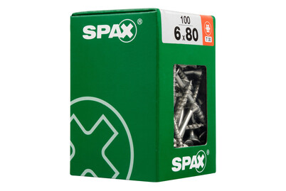 Image of Spax TRX Senkkopf 6x80 XXL 100 Stk. bei JUMBO