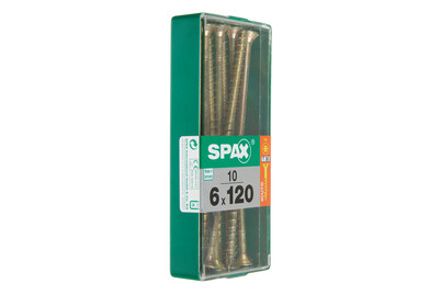 Image of Spax TRX Senkkopf gelb 6x120 M 10 Stk. bei JUMBO
