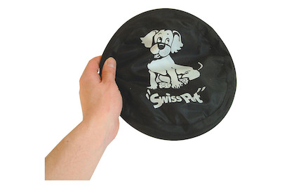 Image of Swisspet Frisbee schwarz 24cm Nylon H bei JUMBO
