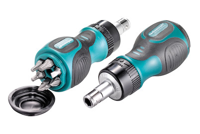 Image of Technocraft Ratschenschraubendreher-Set 10 cm 7-teilig bei JUMBO