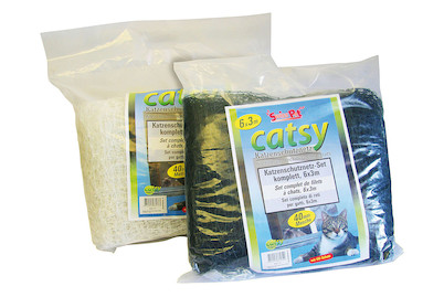 Image of Swisspet Catsy Katzennetz 2x3m olive bei JUMBO