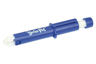 Image of Swisspet Zeckenzange Kunststoff 10cm bla bei JUMBO