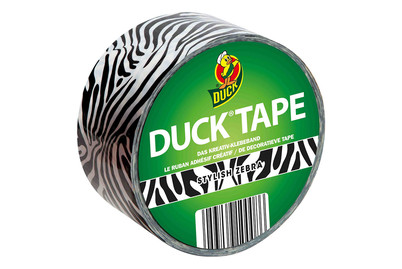 Image of Duck Tape Rolle Stylish Zebra