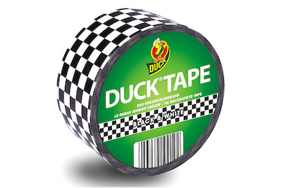 Image of Duck Tape Rolle Schwarz & Weiss bei JUMBO