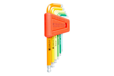 Image of PB Swiss Tools Inbusschl.Satz Pb212 H5 Rbcn 6-teilig mit Halter farbig