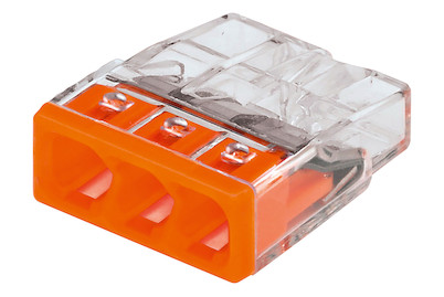 Image of Compact Steckklemme 3x0.5-2.5mm 2 orange bei JUMBO