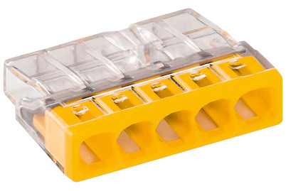 Image of Compact Steckklemme 5x0.5-2.5mm 2 gelb bei JUMBO