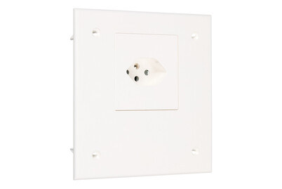 Image of Abdeckplatte steckbar mit Steckdose T13 bei JUMBO