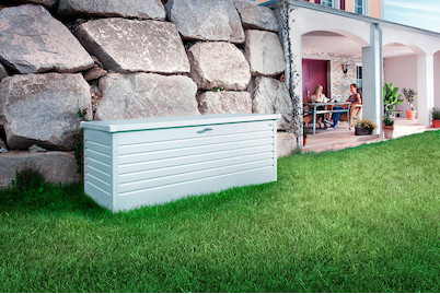 Image of Biohort Freizeit Box 180 (181x79x71cm), Stahl weiss bei JUMBO