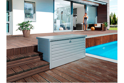 Image of Biohort Freizeit Box 180 (181x79x71cm), Stahl silber bei JUMBO