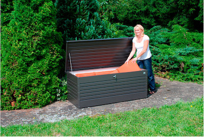 Image of Biohort Freizeit Box 180 (181x79x71cm), Stahl grau bei JUMBO