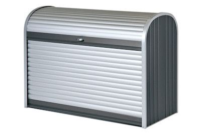 Image of Biohort Store Max 190 Gartenkiste (190x97x136cm), Stahl grau bei JUMBO