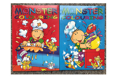 Image of Malbuch Monster Colouring A4