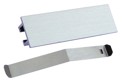 Image of Namensschild farblos eloxiert bei JUMBO