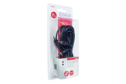 Image of Cinchkabel stereo 5 m schwarz bei JUMBO