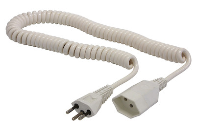 Image of TD-Spiralkabel 3x1 mm2 T12 weiss bei JUMBO