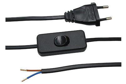 Image of Tdlf Kabel 2x0.75 mm2 1.8 m EUR schwarz bei JUMBO