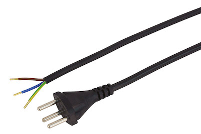 Image of TD-Kabel 3x1 mm2 3 m T12 schwarz bei JUMBO