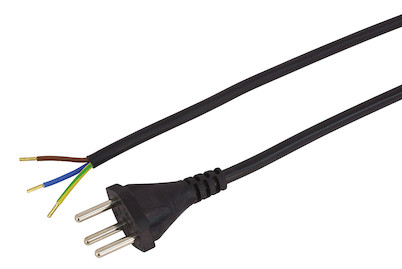 Image of TD-Kabel 3x1 mm2 3 m T12 schwarz