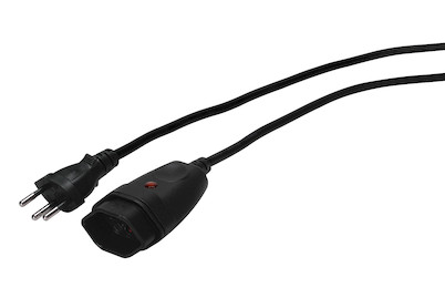 Image of TD-Verlängerung 3x1 mm2 5 m Signalleuchte schwarz bei JUMBO