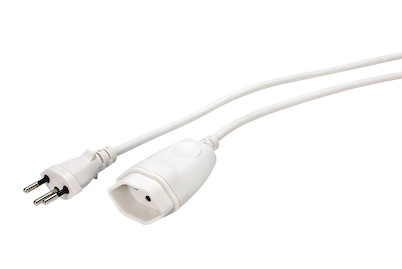 Image of TD-Verlängerung 3x1 mm2 3 m T12/T13 weiss bei JUMBO