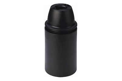 Image of Fassung E14 schwarz glatt 2 Stück bei JUMBO