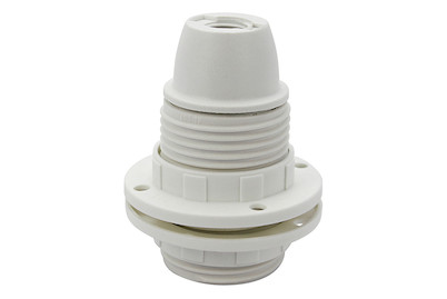 Image of Fassung E14 mit Pressring weiss bei JUMBO