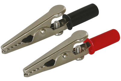 Image of Abgreifklemme rot schwarz bei JUMBO