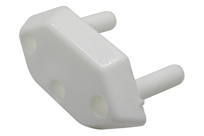 Image of Blindstecker T12/13 weiss 5 Stück bei JUMBO