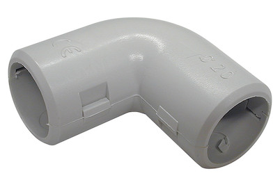 Image of KIR-Winkel 90° M20 hellgrau 5 Stück bei JUMBO