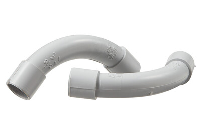 Image of Kunststoff Bogen 90° M16 hellgrau 2 Stück bei JUMBO