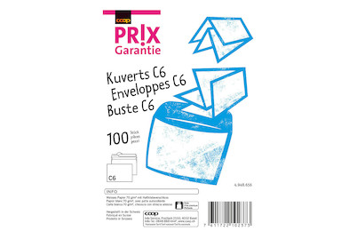 Image of Prix Garantie Kuvert C6 100 Stück bei JUMBO