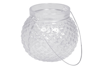 Image of Glas Gefäss mit Henkel, Höhe: 9cm, ø oben: 6,5cm (Öffnung) bei JUMBO