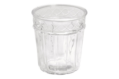 Image of Glas Vase , 13,5cm ø, 15cm, Vintage