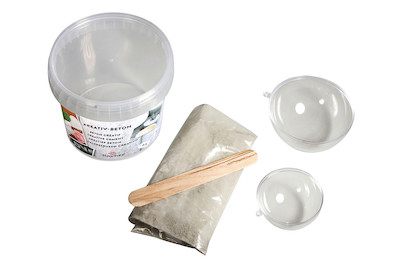 Image of Kreativ-Beton Set Schale, 250 g Beton inkl. Zubehör, Eimer bei JUMBO