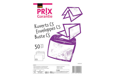 Image of Prix Garantie Kuvert C5 50 Stück bei JUMBO