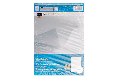 Image of Qualité&Prix Schreibblock A4 100Bl. lin. bei JUMBO