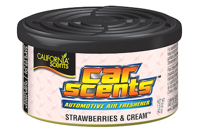 Image of California Scents Car Lufterfrischer Strawberries + Cream