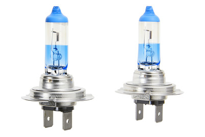 Image of Philips ColorVision Halogenlampe H7, blau, 2 Stück bei JUMBO