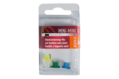 Image of Q+P Stecksicherung Set-Mini 15/20/25/30 AMP bei JUMBO