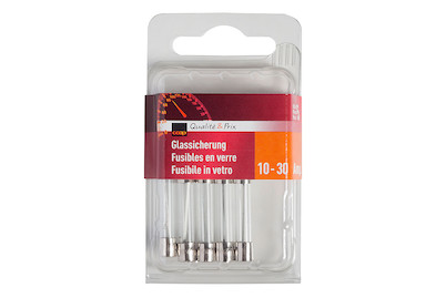Image of Q+P Glassicherung 10-30 AMP bei JUMBO
