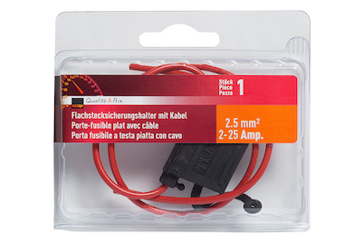 Image of Q+P Flachstecks-Hal. 2.5 mm² mit Kabel bei JUMBO