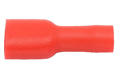 Image of Flachsteckhülse rot 0.5-1.0QMM6.3x0.8 bei JUMBO