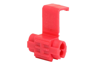 Image of Abzweigverbinder 0.25-1.0Qmm rot bei JUMBO